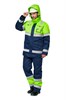 Костюм рабочий мужской зимний "Илион" сигнальный цвет неоновый/синий КОС258_сигн ЭС