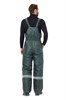 Костюм рабочий мужской зимний "Комфорт" цвет темно-зеленый/неоновый КОС628_зел ЭС