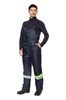 Костюм рабочий мужской зимний "Комфорт" цвет темно-синий/неоновый КОС628_син ЭС