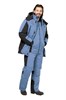 Костюм рабочий мужской зимний "Кранц-Норд" 4 и особый климатический пояс цвет маренго/черный/голубой КОС720 ЭС