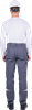 Брюки ТУРБО SAFETY летние, серый-чёрный-красный Брю401