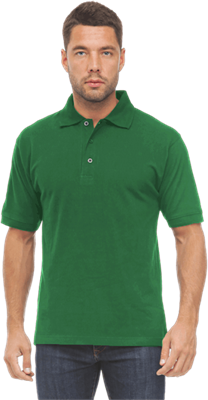 Рубашка ПОЛО зеленая - фото 5072