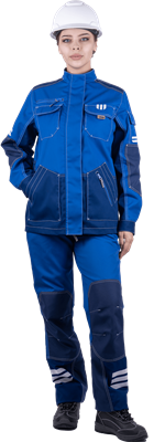 Куртка ЭДВАНС летняя, василек-синий, женская ФСС - фото 5108