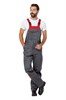 Костюм рабочий мужской летний "Страйк 2" Safe цвет серый/красный КОС604_сер ЭС
