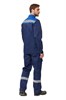 Костюм рабочий мужской летний "Профи 2" цвет василек/темно-синий КОС522 ЭС